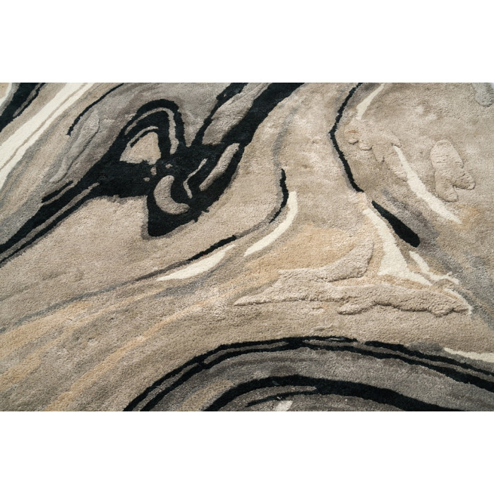 Alfombra BLUR BLACK (Colección Hecha a Mano)